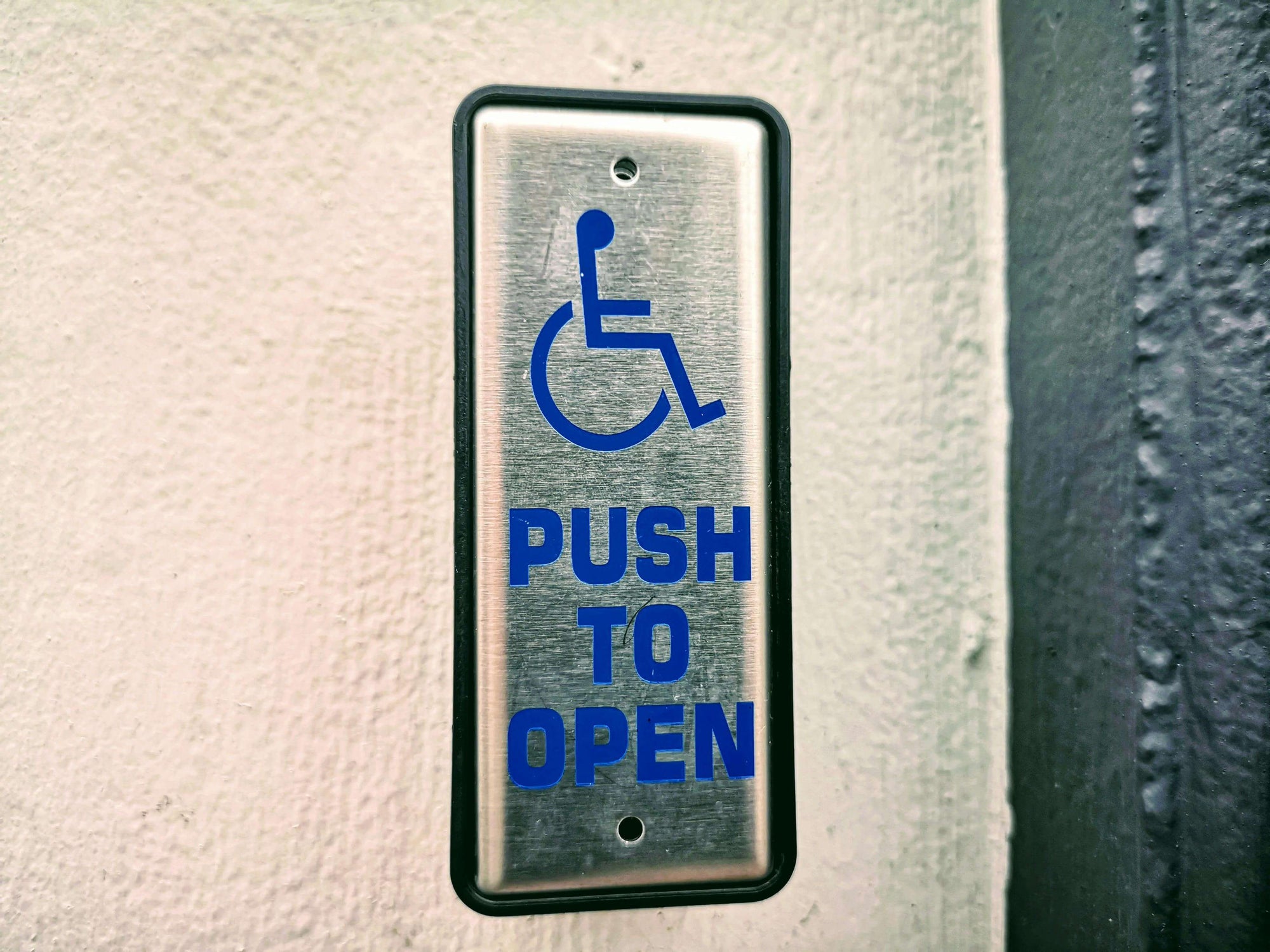 Images of universally designed spaces and holiday-themed postcards promoting inclusion