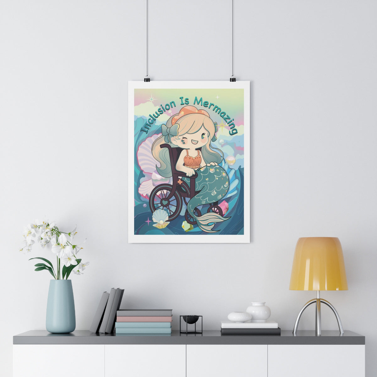 Inclusion is Mermazing Print