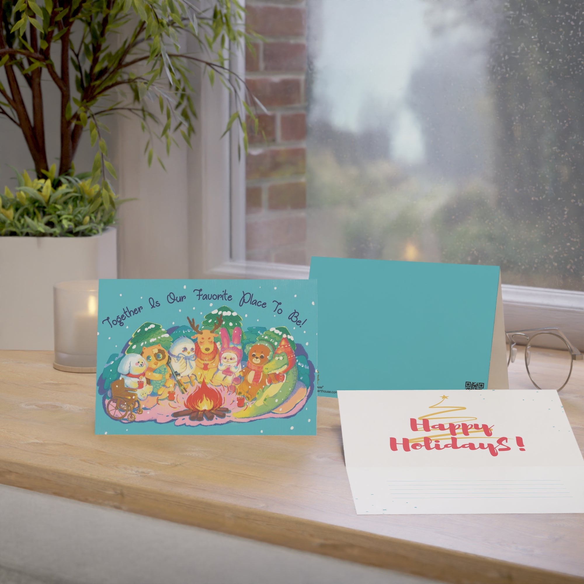 Together Is Our Favorite Place To Be Greeting Card