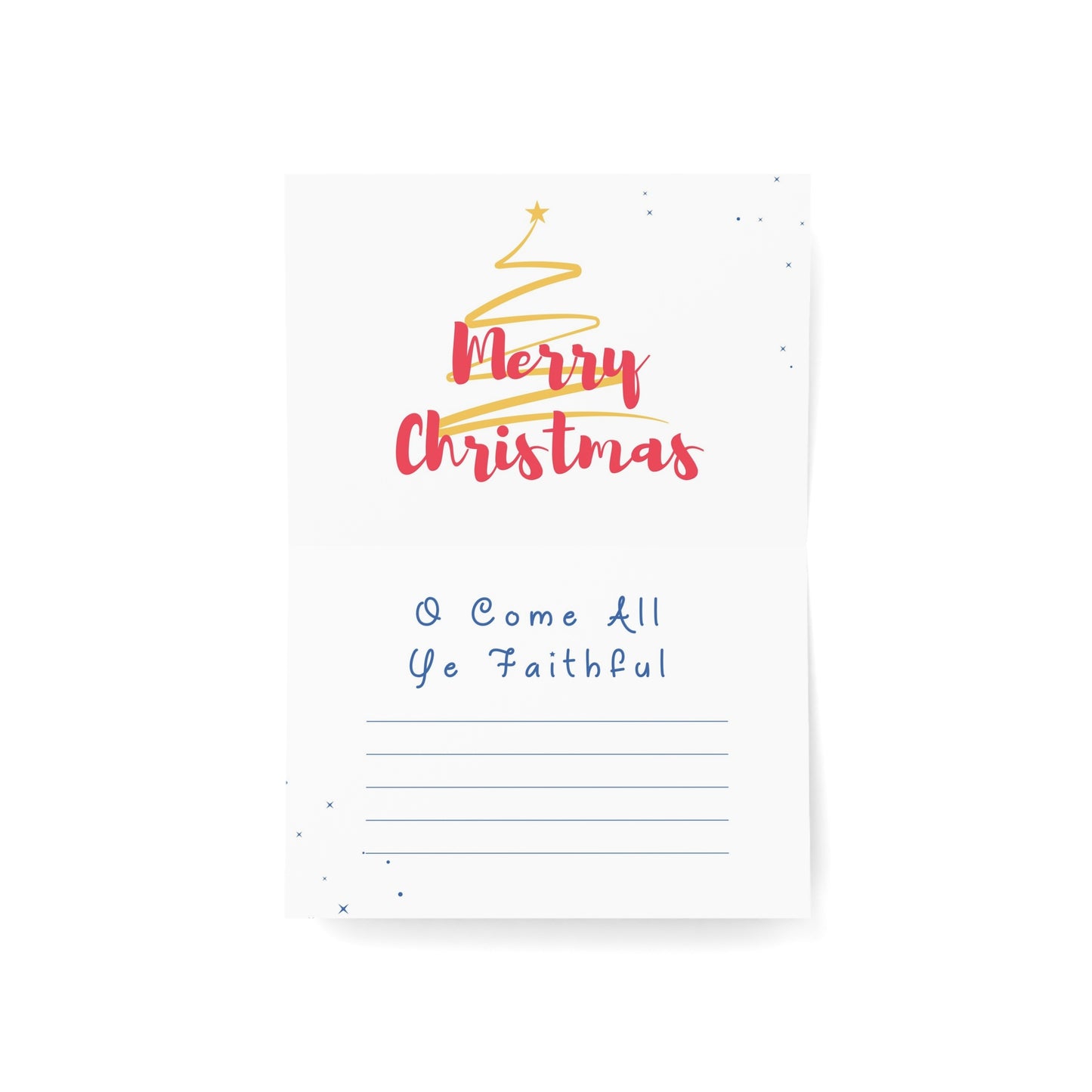 The Angel Choir Greeting Card - InclusiveArtHouse (1, 10, 30, and 50pcs)