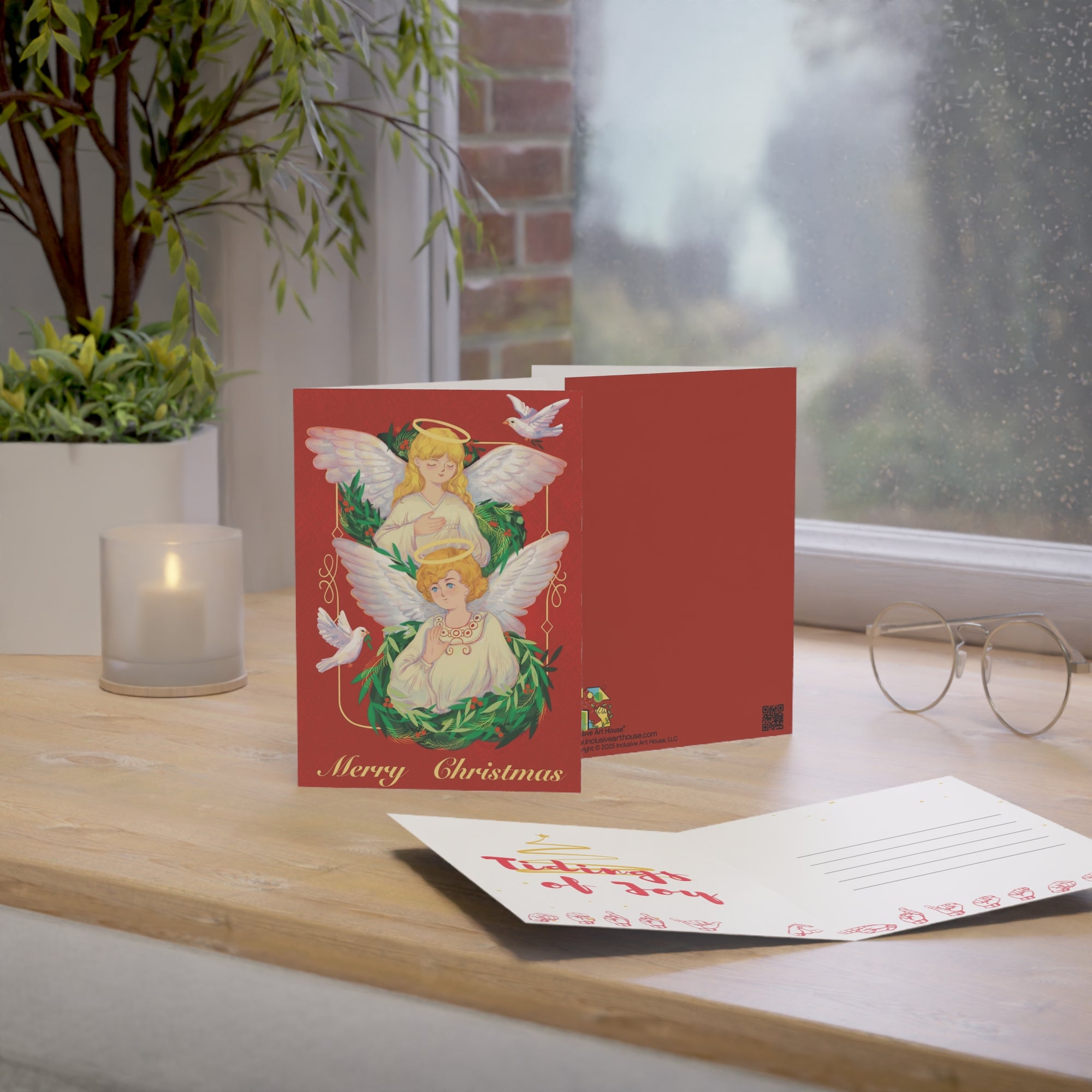 The Sign Language Angels Greeting Card