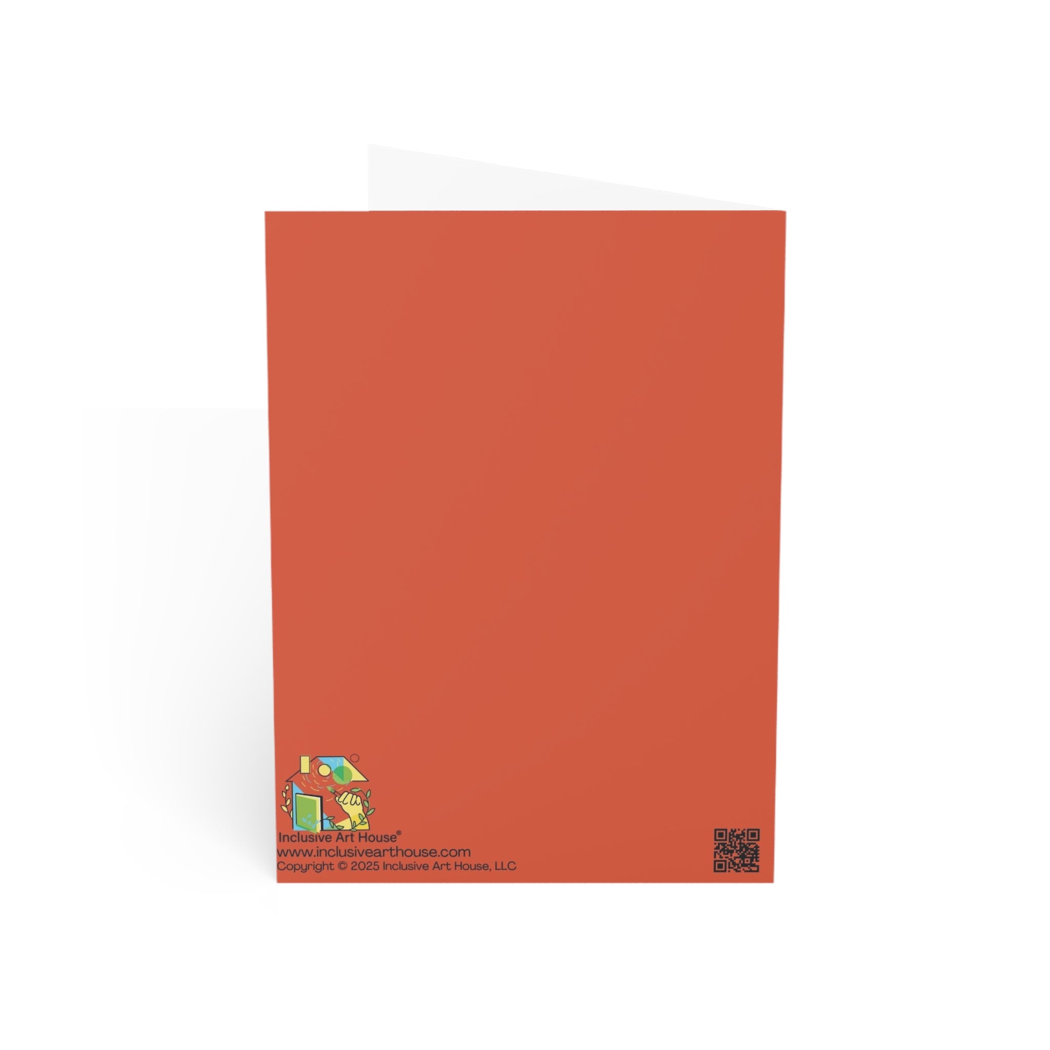 Lucky, The Service Dog Greeting Postcard