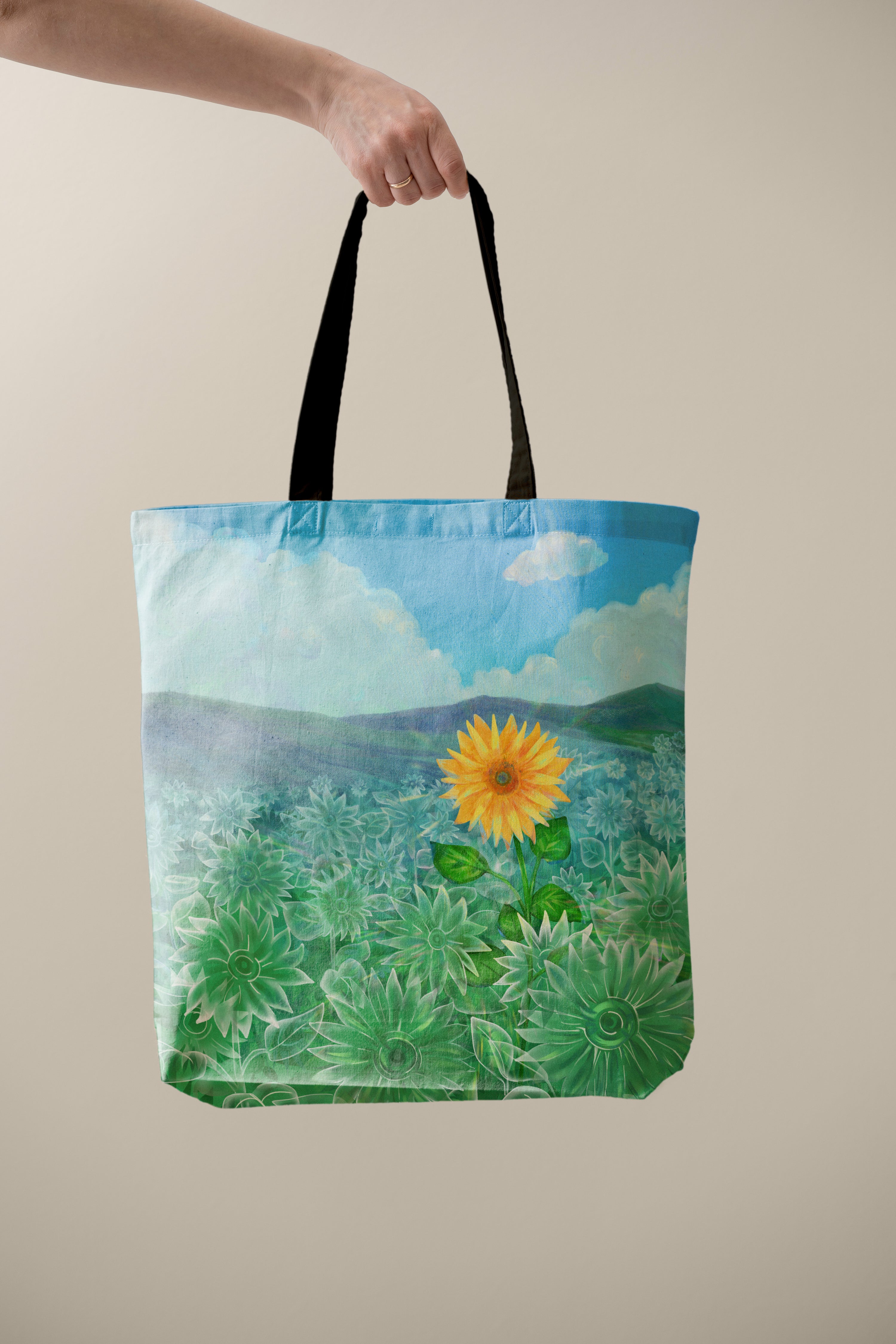 Field of Awakening Tote Bag