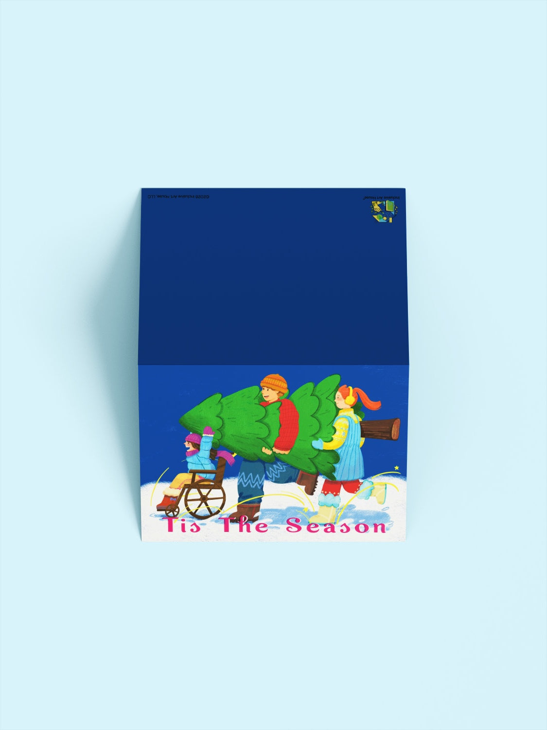 Foldable Holiday Greeting Cards