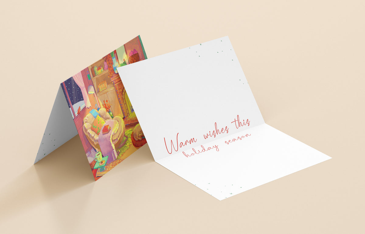 Foldable Holiday Greeting Cards