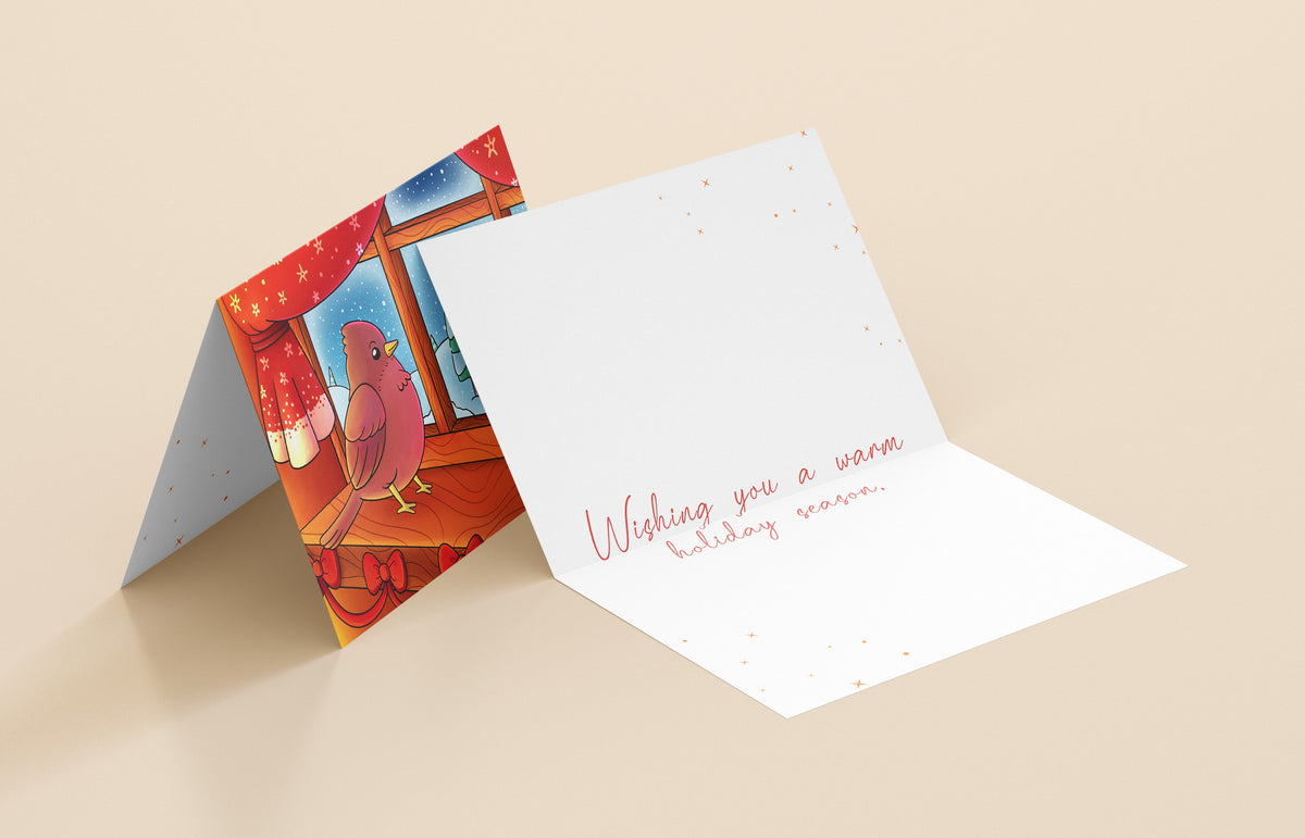 Foldable Holiday Greeting Cards