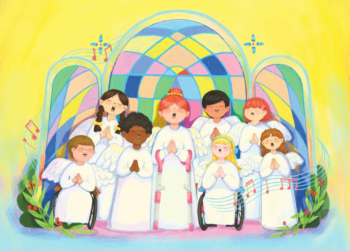 Angel Choir Christmas Tree