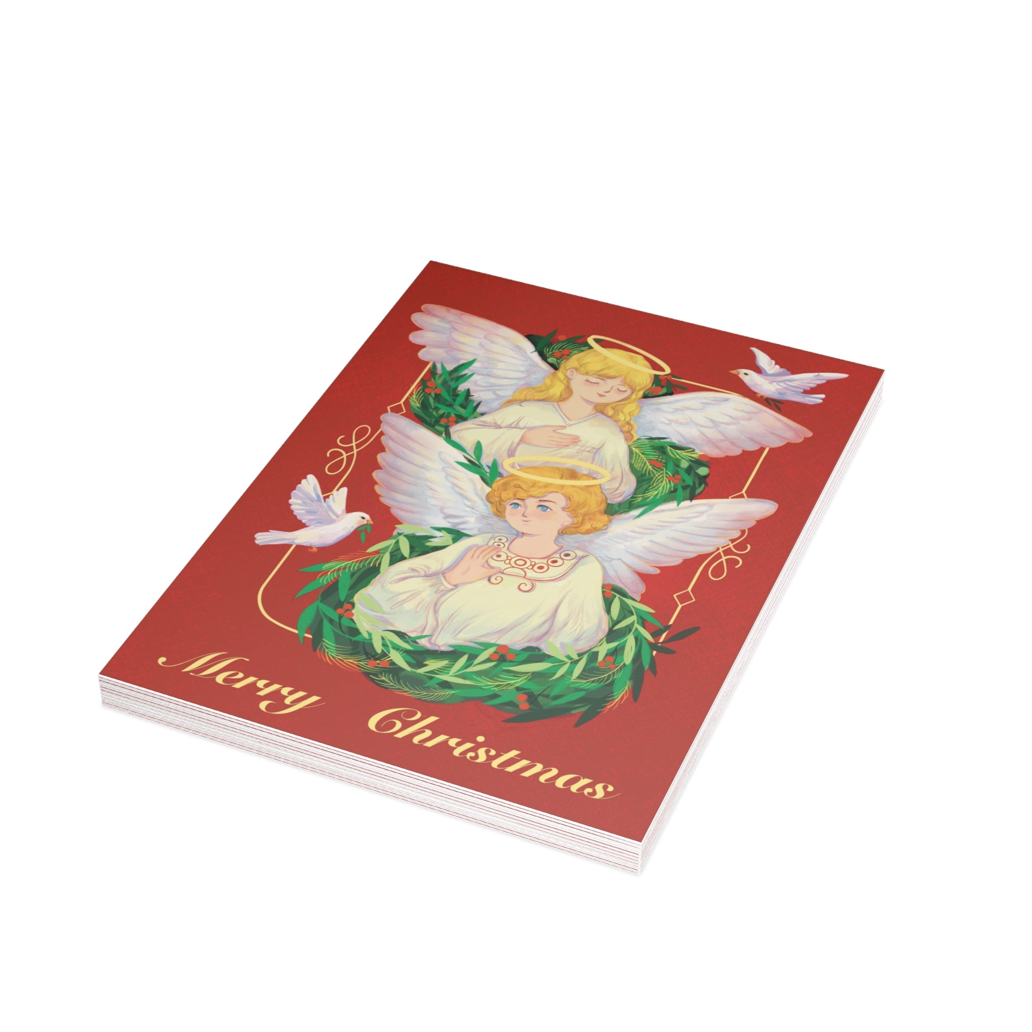 The Sign Language Angels Greeting Card