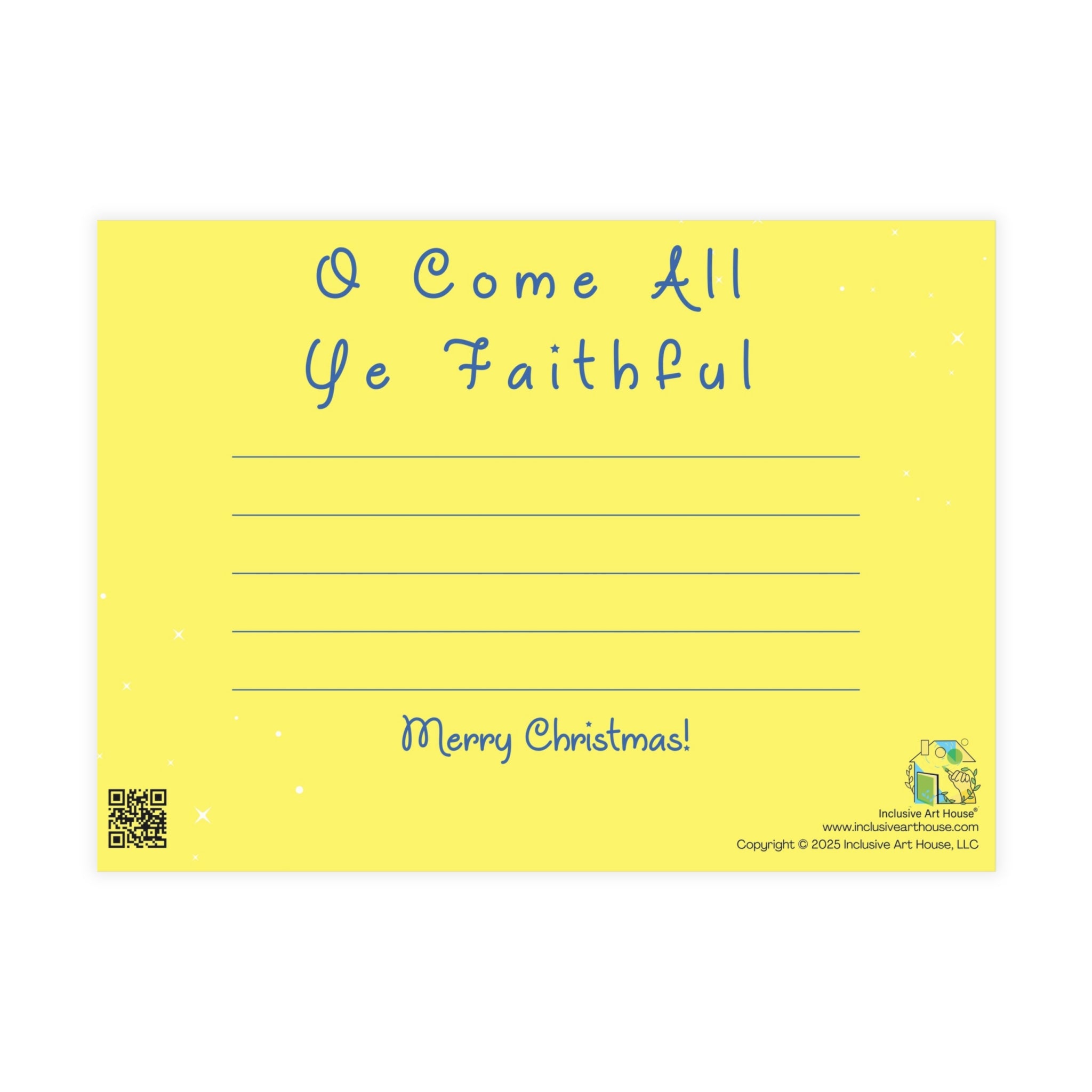 The Angel Choir Greeting Card