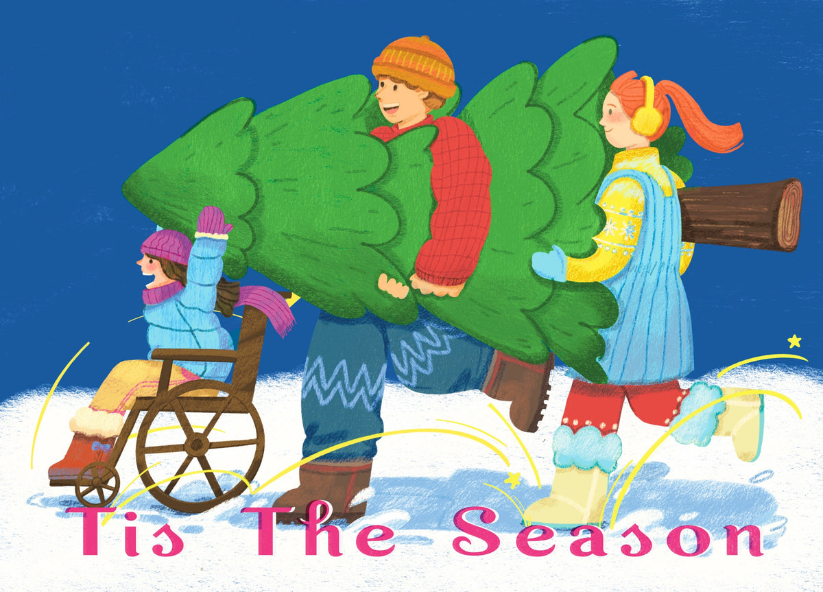 Perfect Christmas Tree Holiday Card