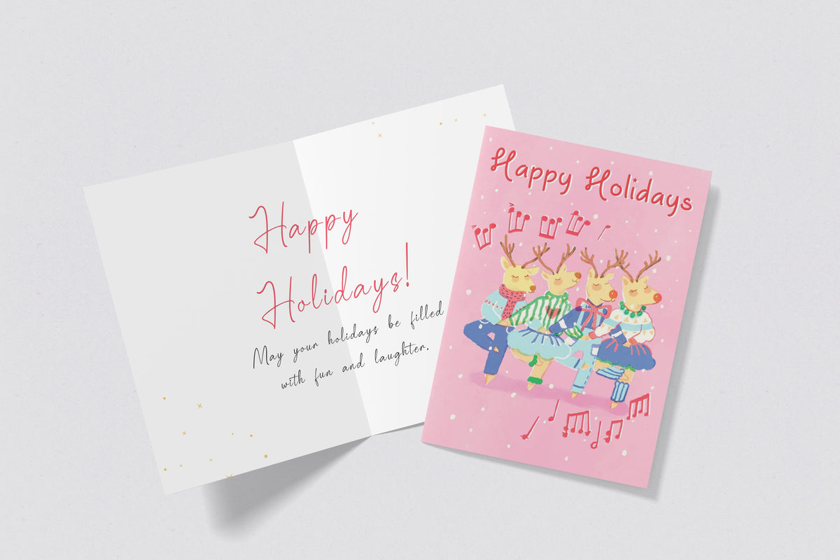 Foldable Holiday Greeting Cards