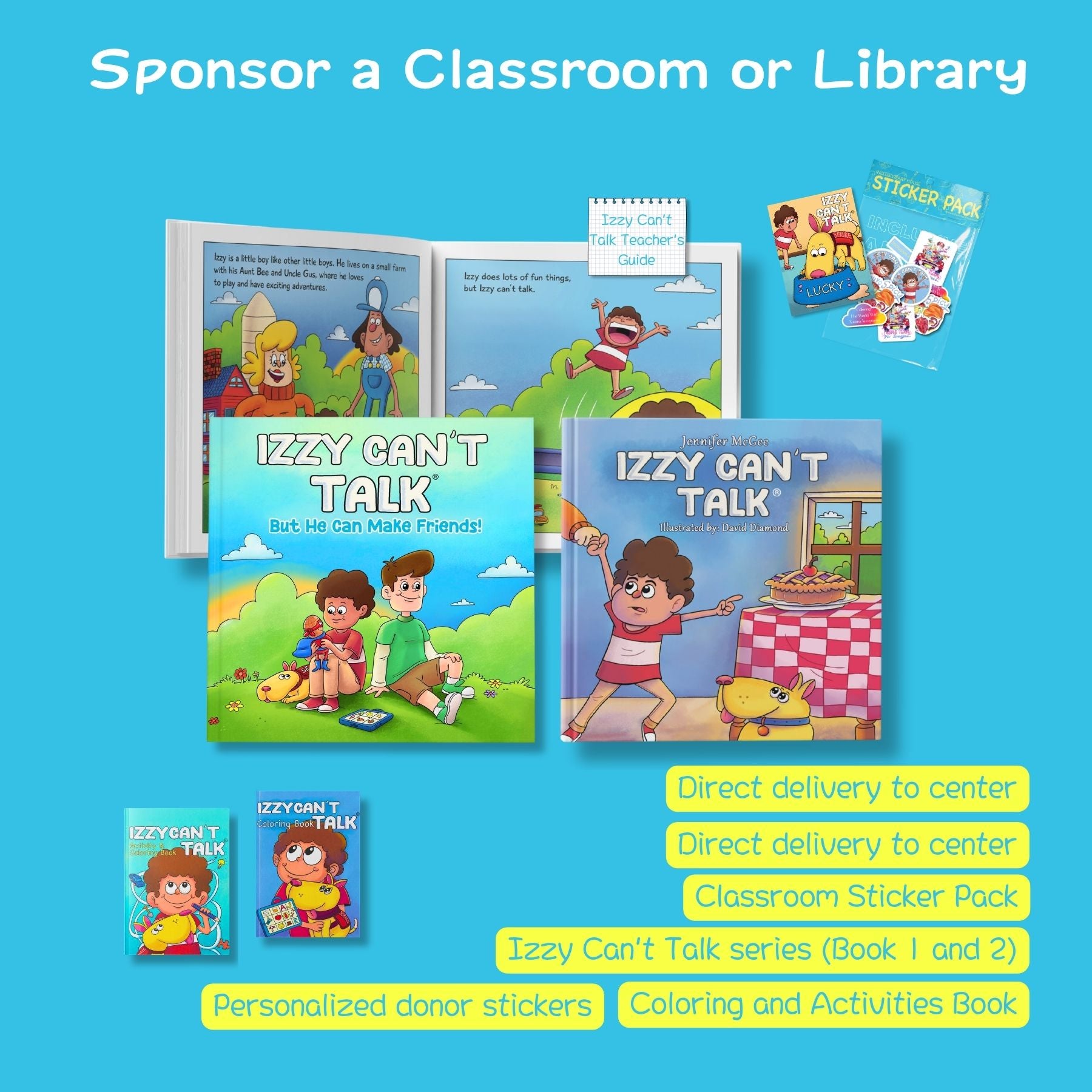 Sponsor a Classroom or Library