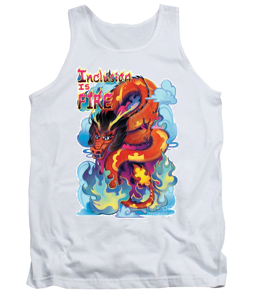Inclusion Is Fire - Tank Top