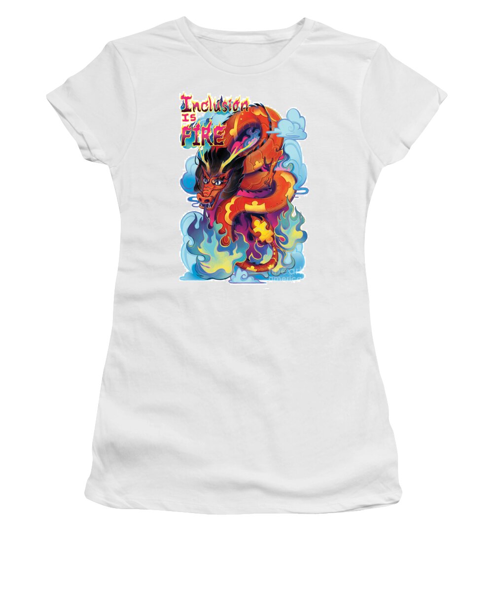 Inclusion Is Fire - Women's T-Shirt