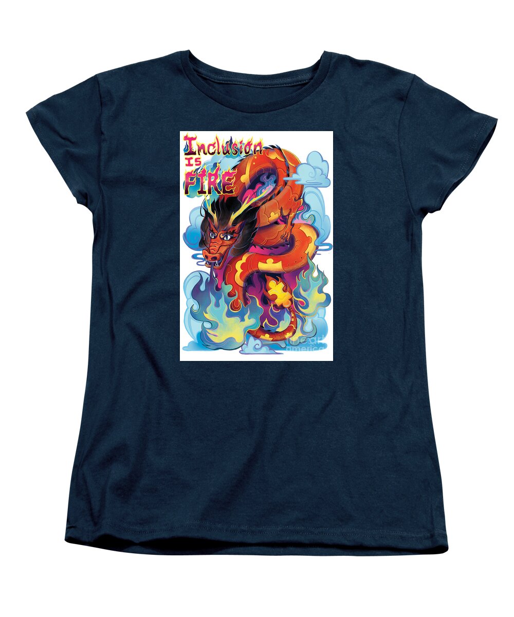 Inclusion Is Fire - Women's T-Shirt (Standard Fit)