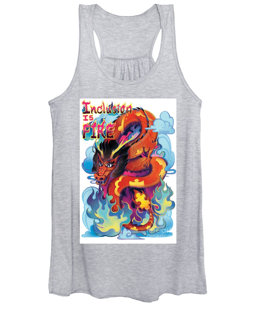 Inclusion Is Fire - Women's Tank Top