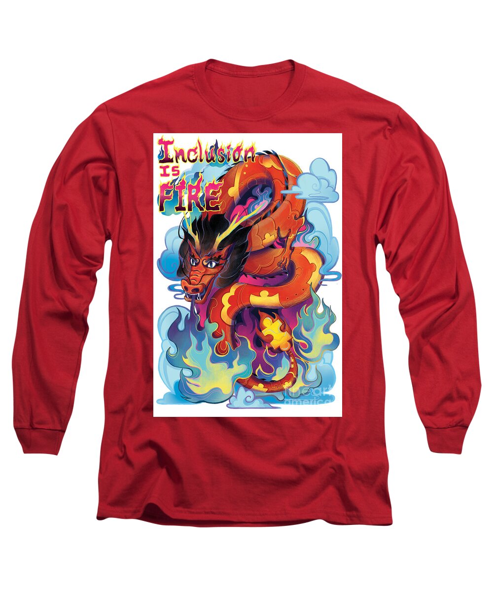 Inclusion Is Fire - Long Sleeve T-Shirt
