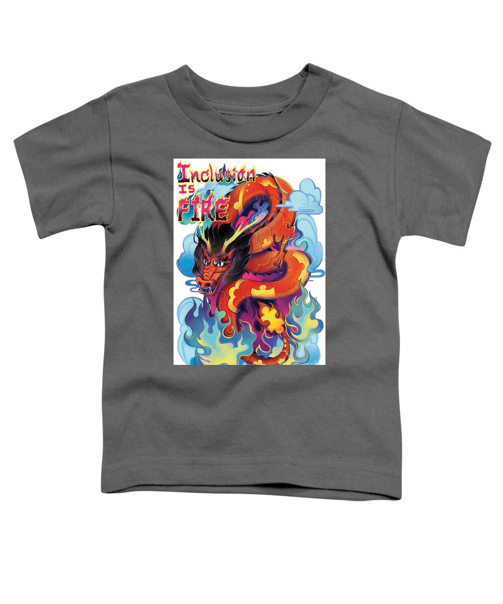 Inclusion Is Fire - Toddler T-Shirt