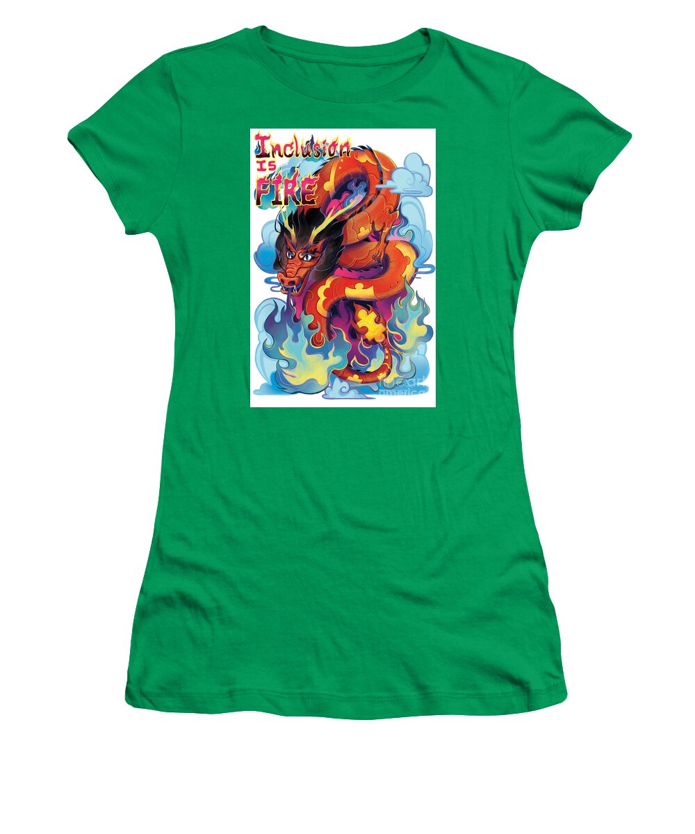 Inclusion Is Fire - Women's T-Shirt