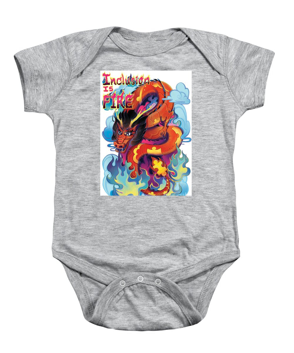 Inclusion Is Fire - Baby Onesie