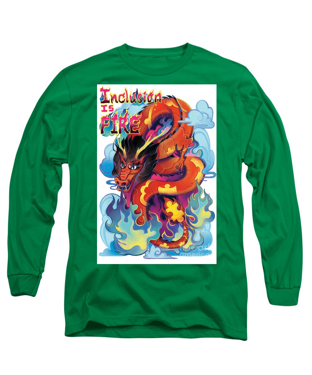 Inclusion Is Fire - Long Sleeve T-Shirt