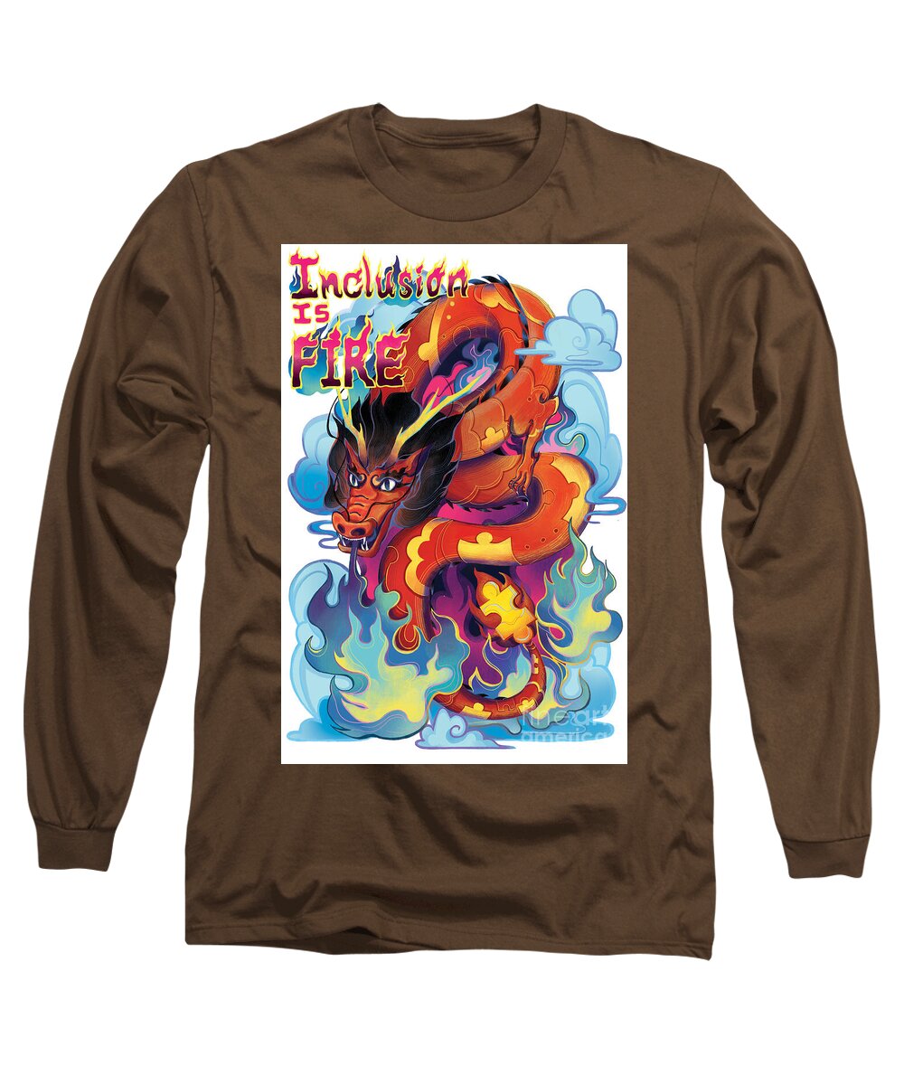 Inclusion Is Fire - Long Sleeve T-Shirt