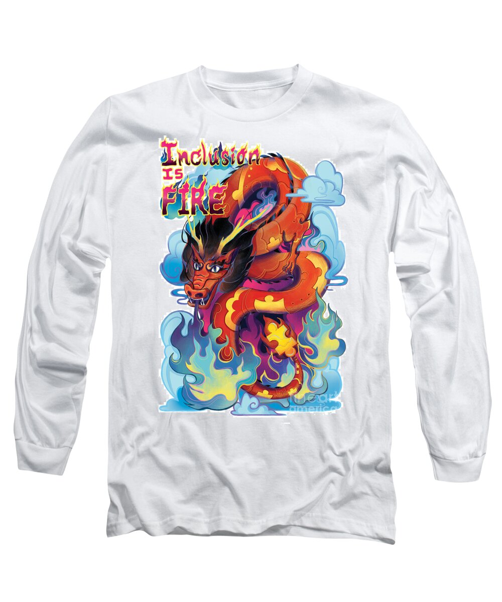Inclusion Is Fire - Long Sleeve T-Shirt
