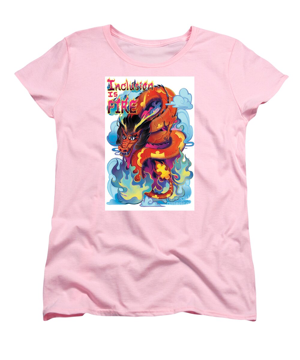 Inclusion Is Fire - Women's T-Shirt (Standard Fit)