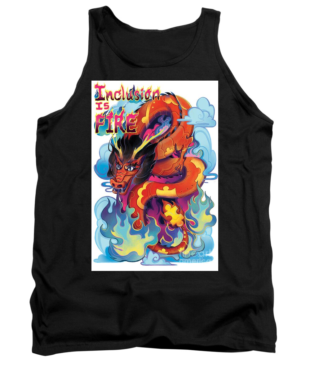 Inclusion Is Fire - Tank Top