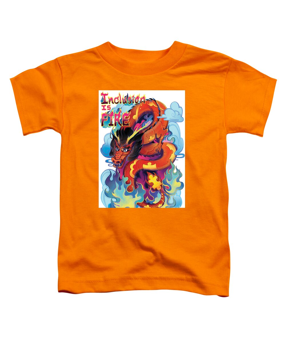 Inclusion Is Fire - Toddler T-Shirt