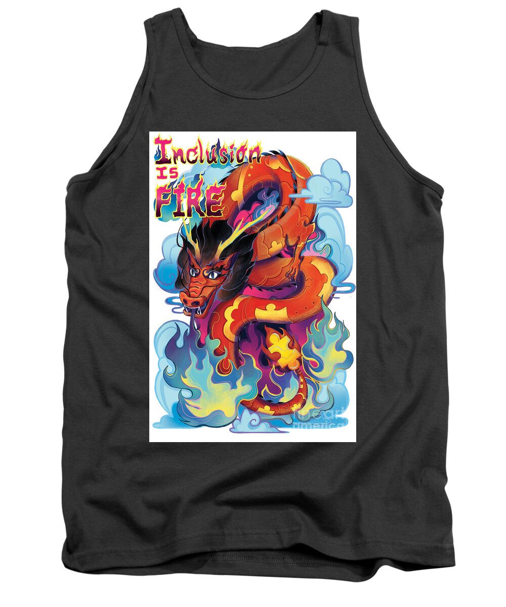 Inclusion Is Fire - Tank Top
