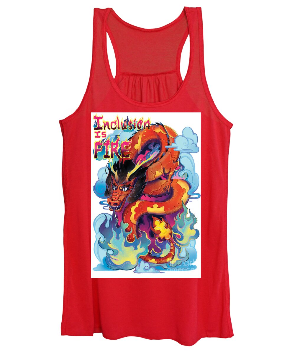 Inclusion Is Fire - Women's Tank Top