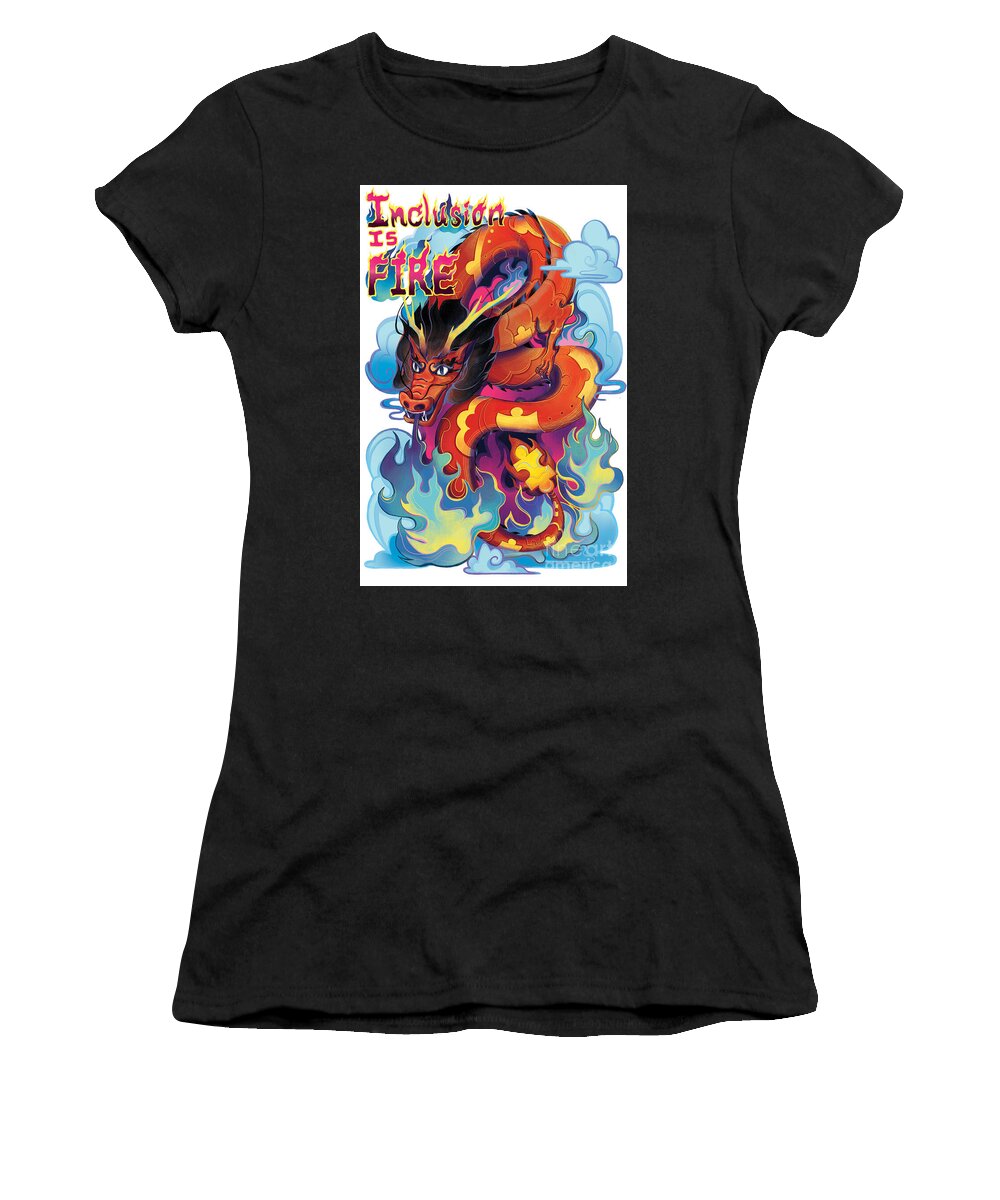 Inclusion Is Fire - Women's T-Shirt