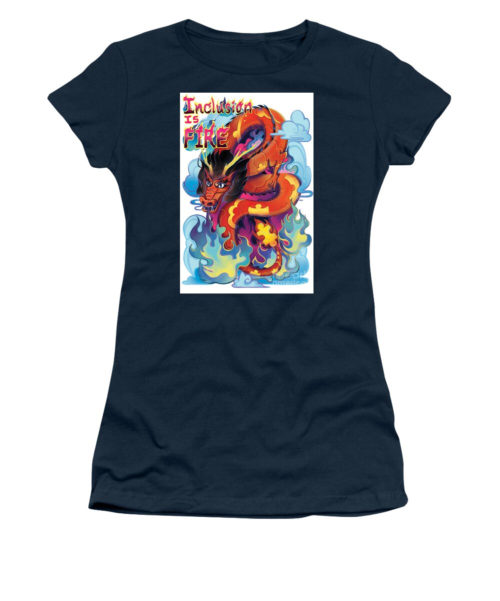 Inclusion Is Fire - Women's T-Shirt
