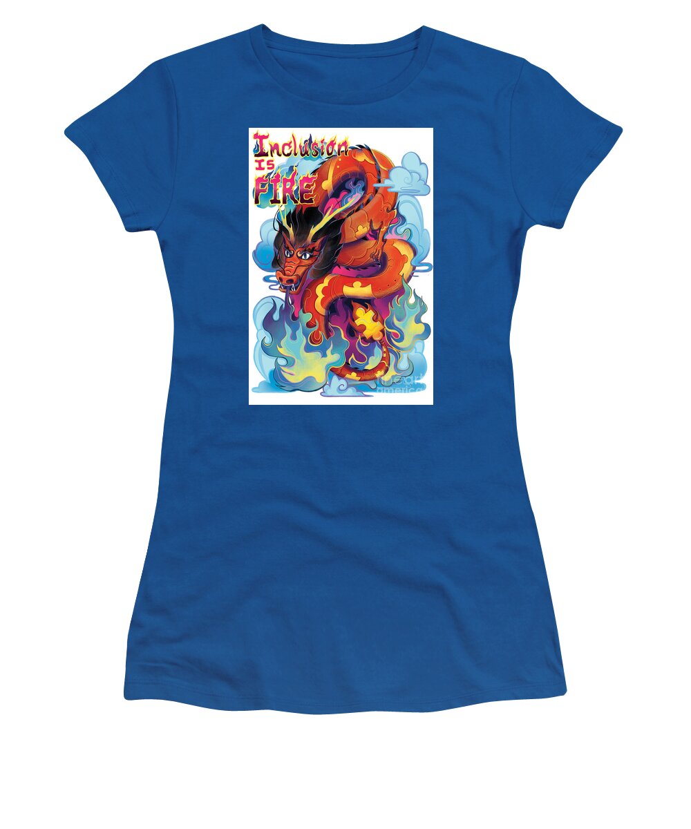 Inclusion Is Fire - Women's T-Shirt