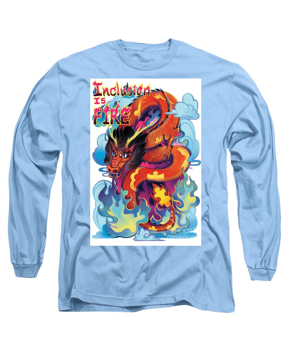 Inclusion Is Fire - Long Sleeve T-Shirt