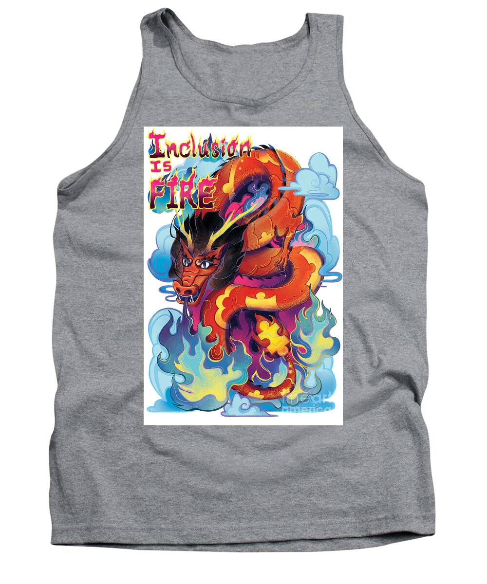 Inclusion Is Fire - Tank Top