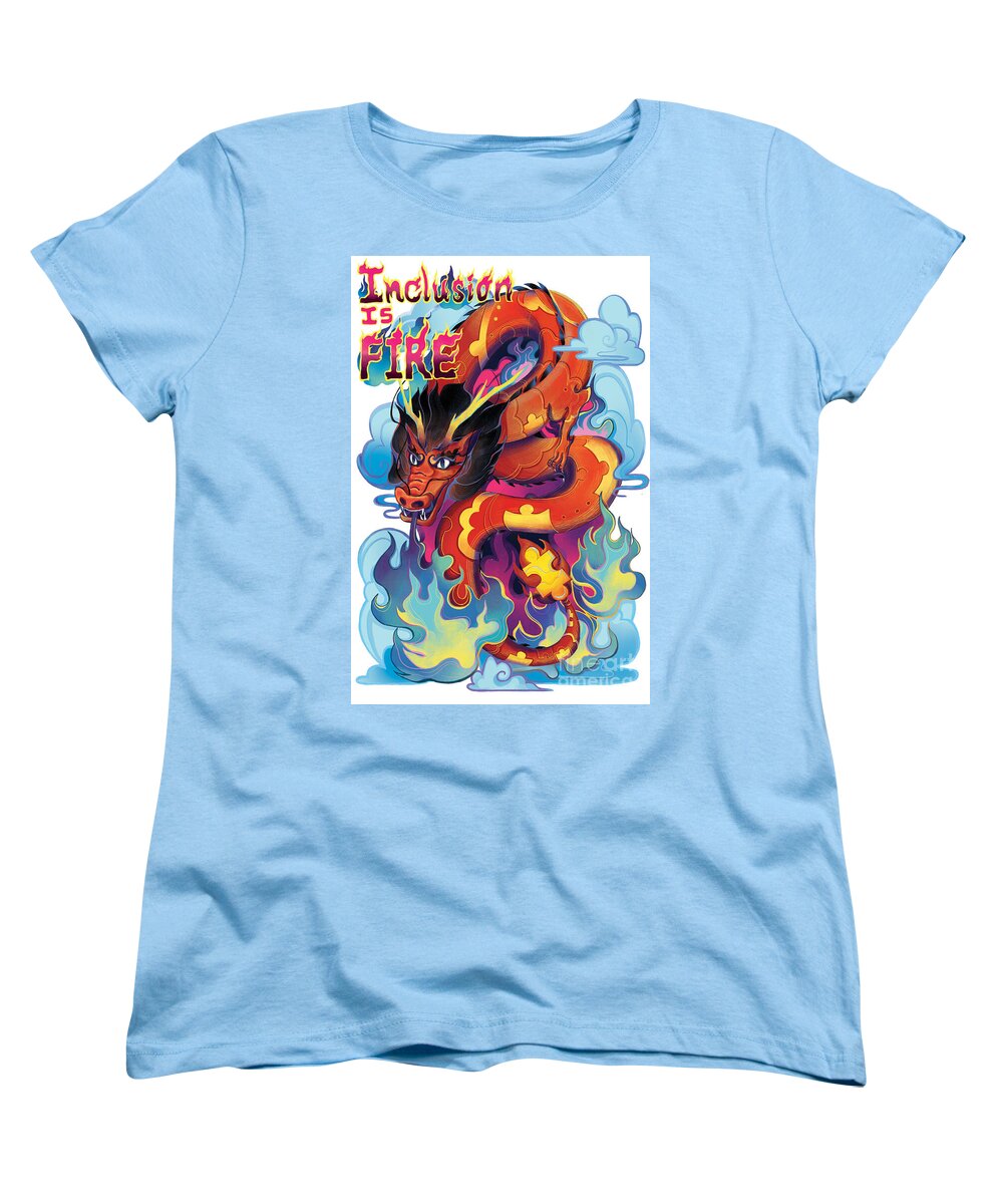 Inclusion Is Fire - Women's T-Shirt (Standard Fit)