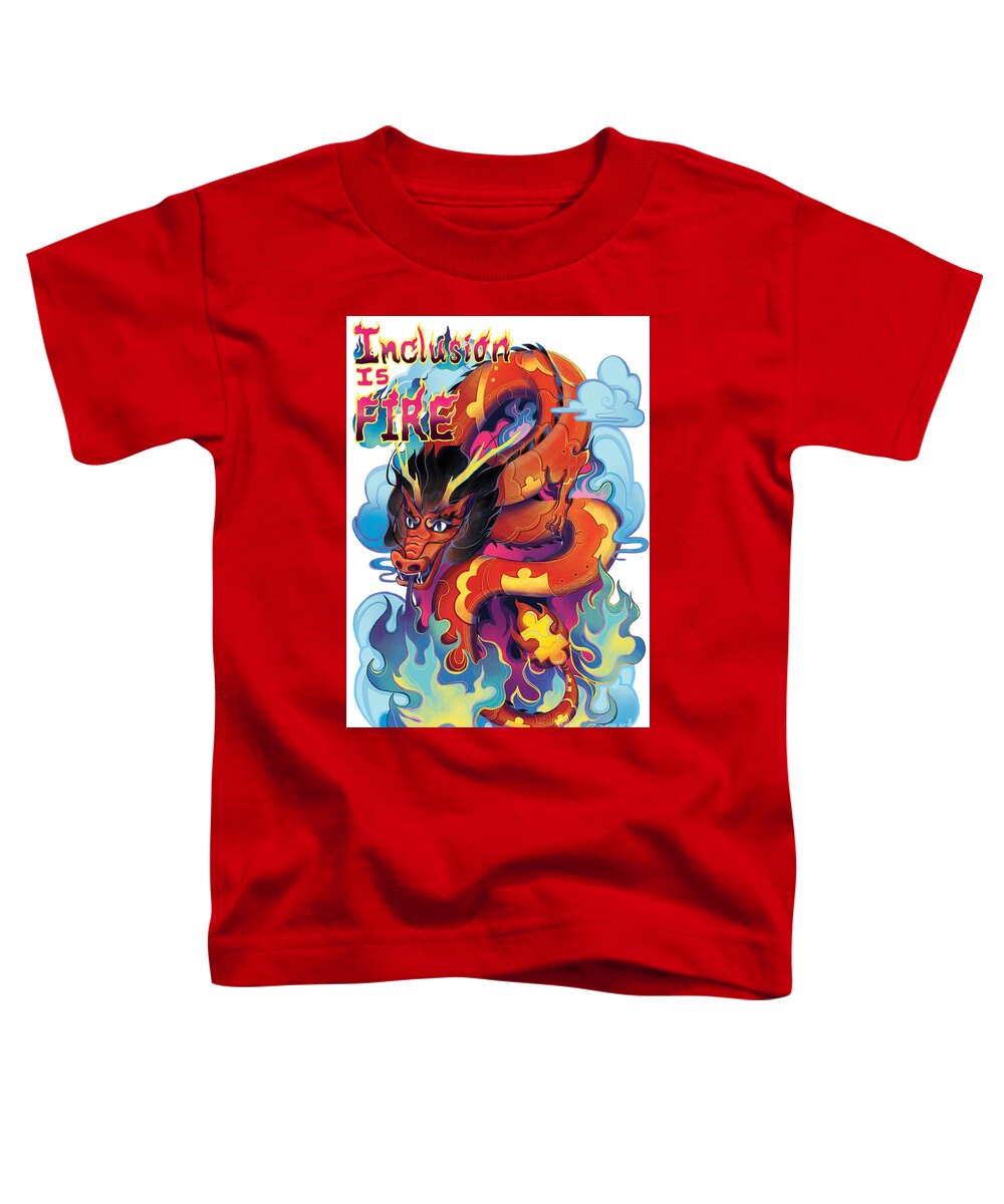 Inclusion Is Fire - Toddler T-Shirt