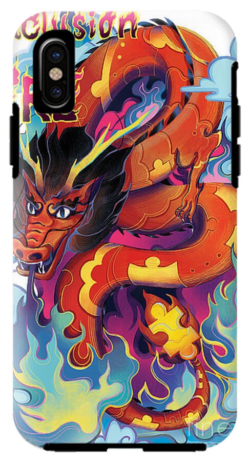 Inclusion Is Fire - Phone Case