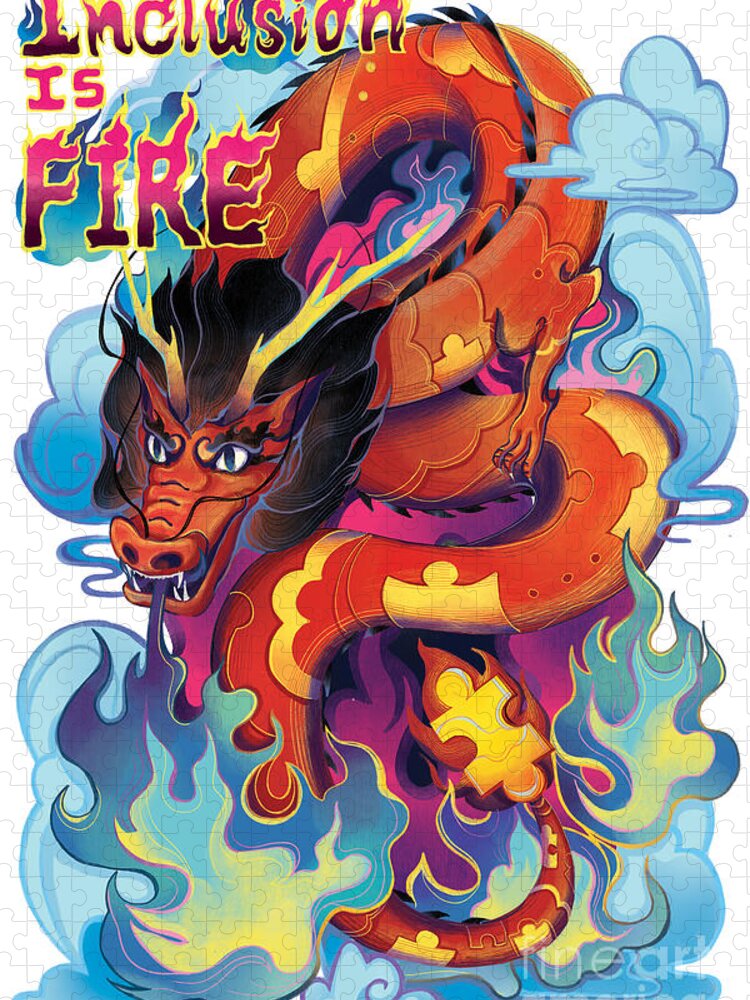 Inclusion Is Fire - Puzzle