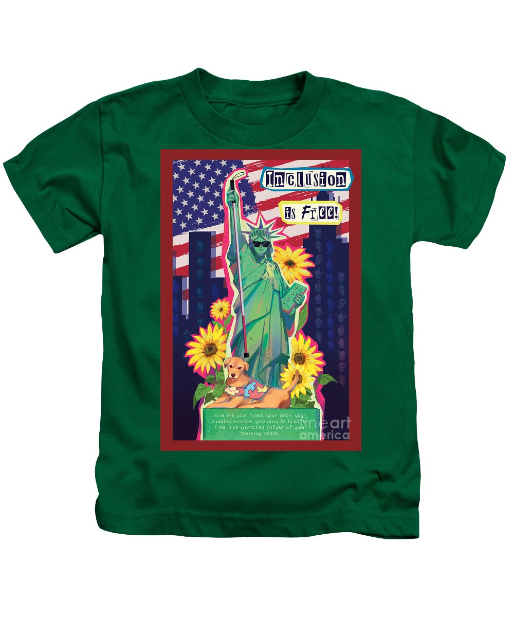 Inclusion is Free - Kids T-Shirt