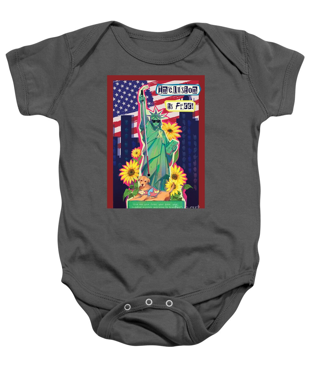 Inclusion is Free - Baby Onesie