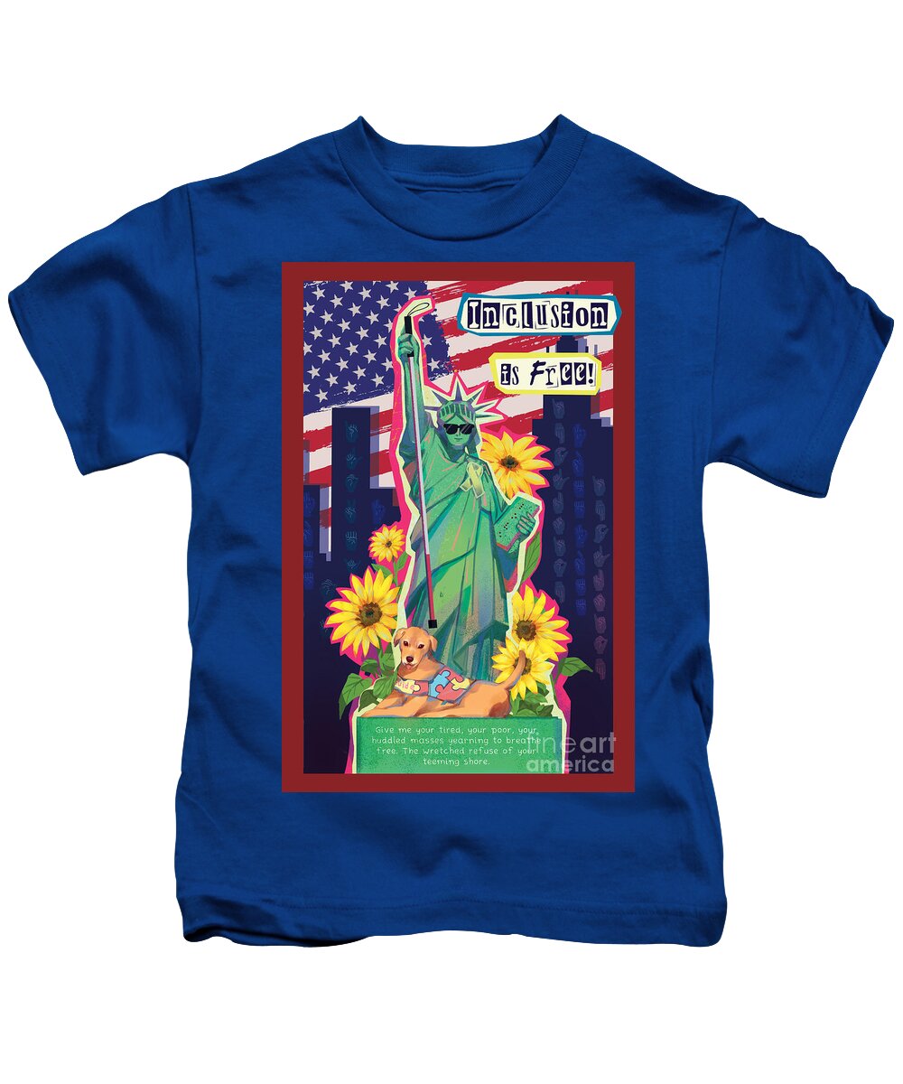 Inclusion is Free - Kids T-Shirt