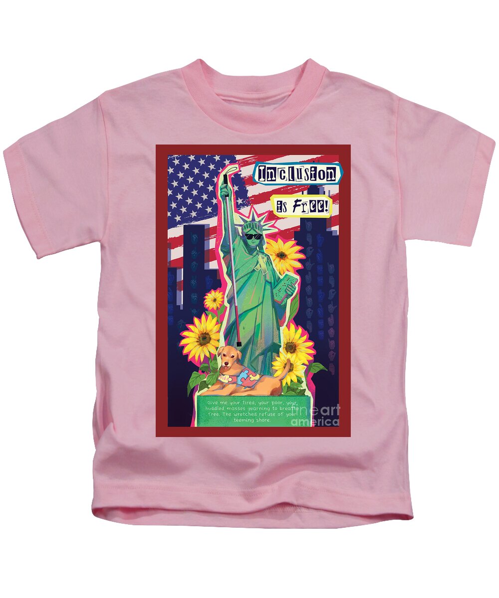 Inclusion is Free - Kids T-Shirt