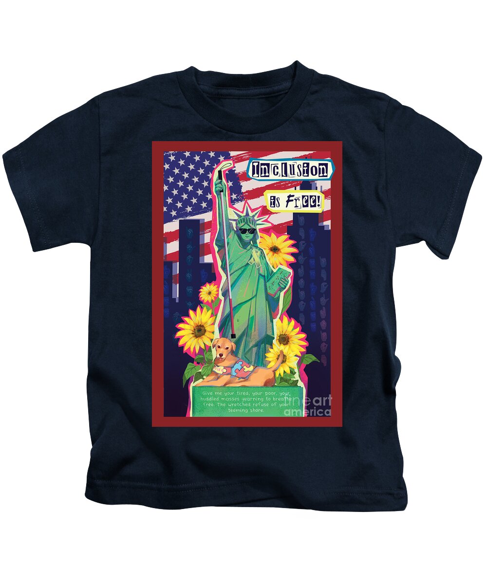Inclusion is Free - Kids T-Shirt