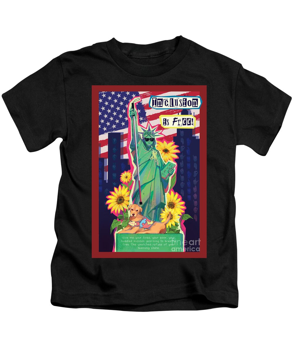 Inclusion is Free - Kids T-Shirt