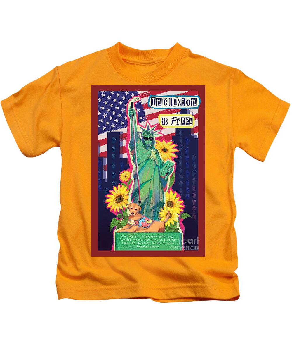 Inclusion is Free - Kids T-Shirt