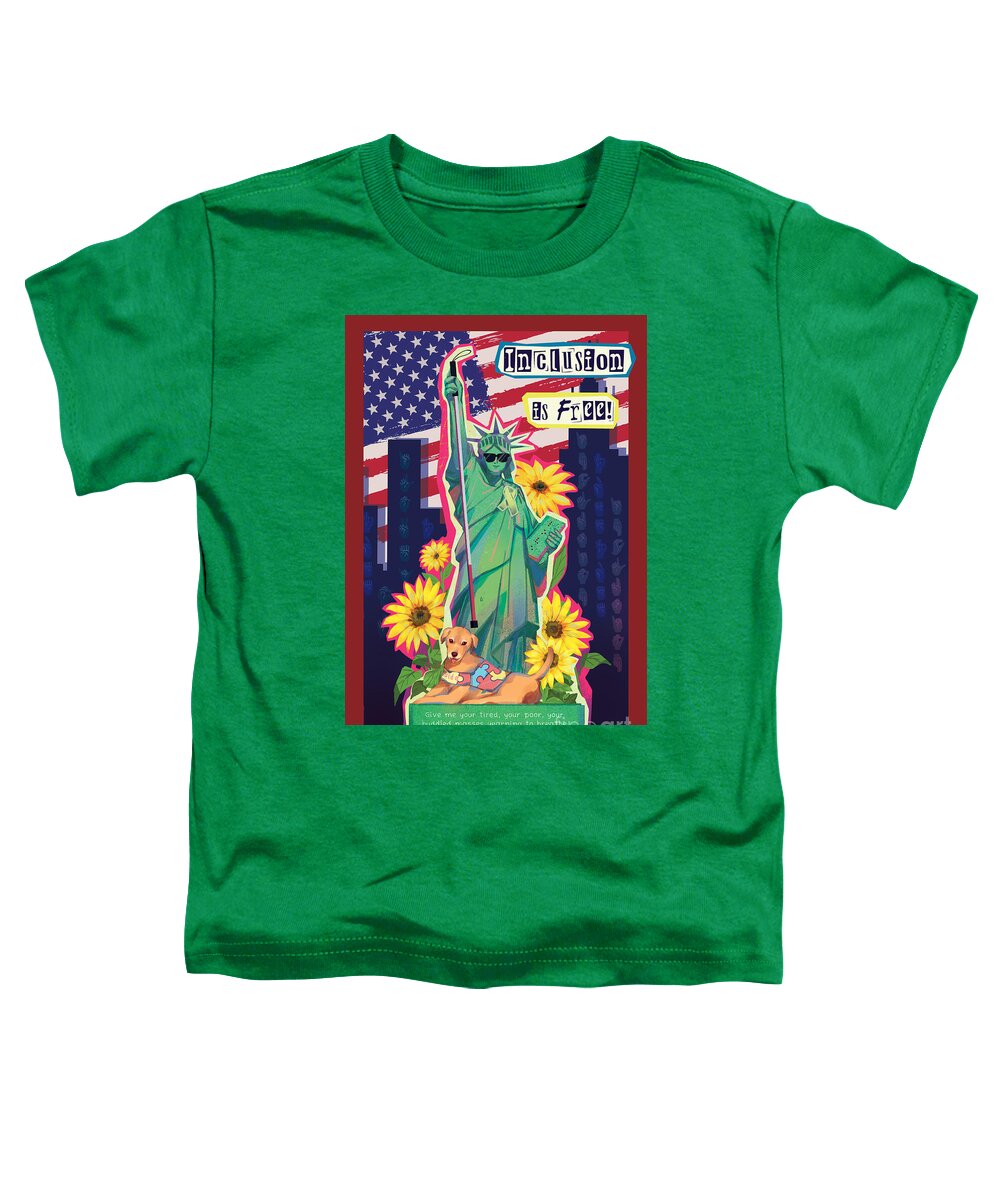 Inclusion is Free - Toddler T-Shirt