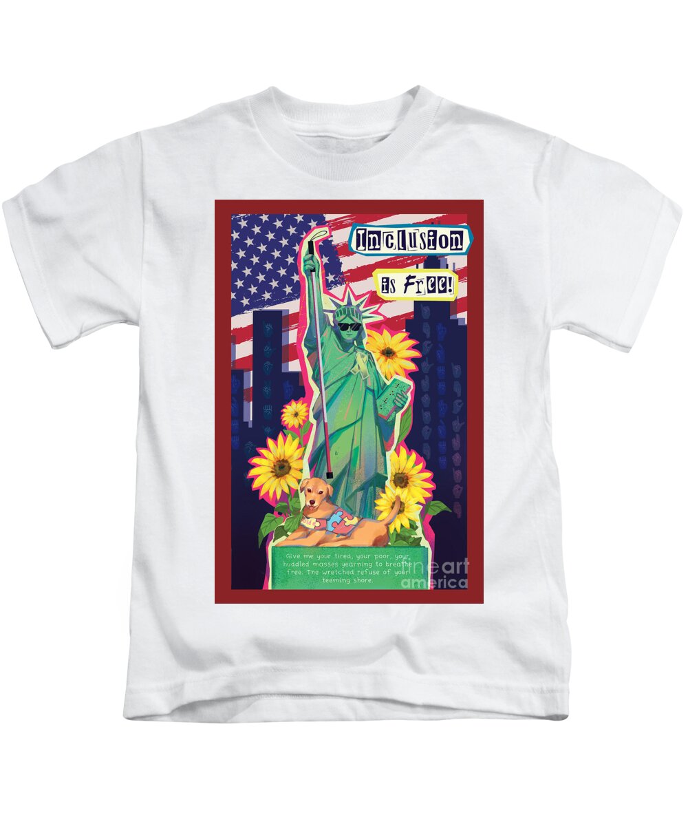Inclusion is Free - Kids T-Shirt